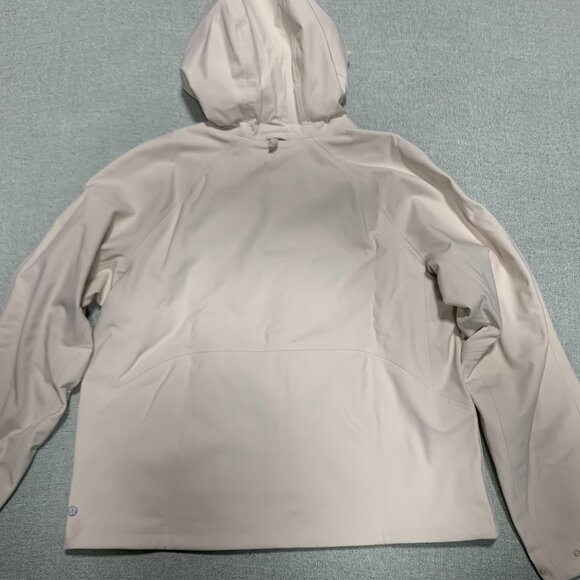 Lululemon NWT Women's Cross Chill City-to-Trail Jacket L Light Ivory - Picture 7 of 16